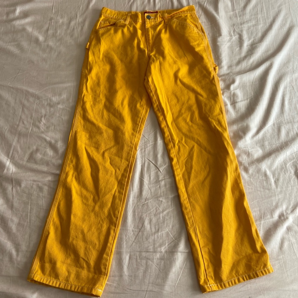 Yellow Dickies Carpenter Pants